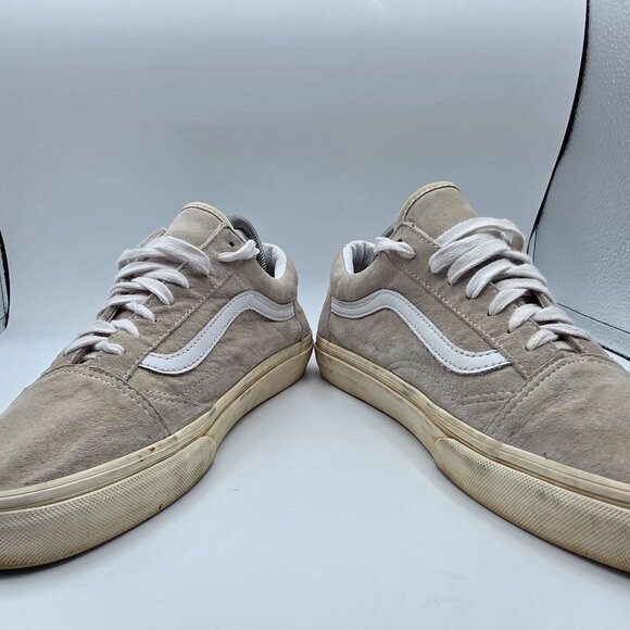 Vans Old Skool Heiq Eco Dry Mens Size 9.5 Beige White Low Top Skate Shoes main image 9